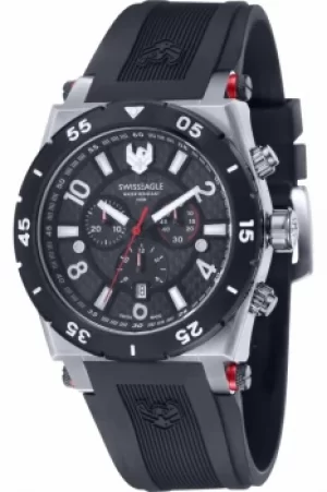 Image of Mens Swiss Eagle Svitzer Chronograph Watch SE-9076-02