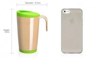 Image of OLPRO Husk Cafe Mug - Green