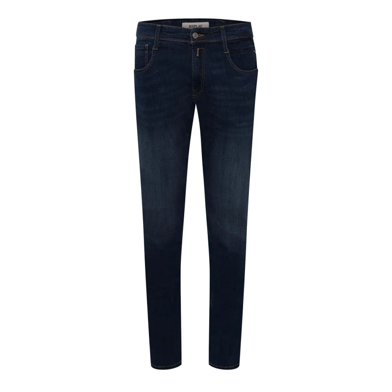 Image of Replay Anbass Slim-Fit Jeans Slim Jeans 30S Blue 29956118305