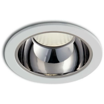 Image of Fan Europe Lighting - Fan Europe Lander - Integrated LED Aluminum Downlight anti-glare, Chrome, 4000K