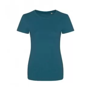 Image of Ecologie Womens/Ladies Organic Cascades T-Shirt (S) (Ink Blue)