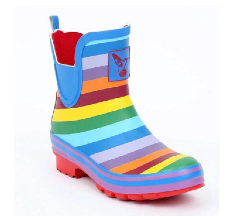Image of Evercreatures Rainbow Meadow Ankle Wellies