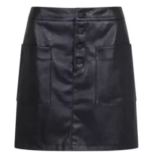 Image of Boss Visara Mini Skirt - Black