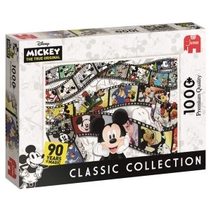 Image of Jumbo Disney Classic Collection Mickey Mouse 90th Anniversary 1000 Piece Jigsaw Puzzle