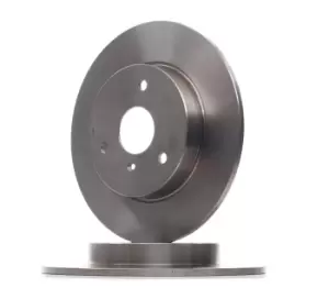 Image of BREMBO Brake disc SMART 08.8163.10 0004341V001,0004341V002,0004341V003 Brake rotor,Brake discs,Brake rotors 4341V001000000,4341V002000000