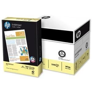 Image of Original HP Everyday Paper PEFC Colorlok 75gsm A4 White Ref HPD0316 5x500 Sheets