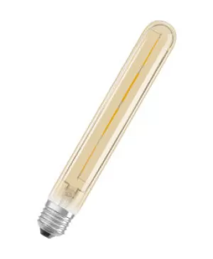 Image of Osram Vintage 1906 LED Tubular Filament 35W 4W Gold E27 Bulb