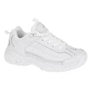 Image of Mirak Contender Lace Trainer Unisex White UK Size 9