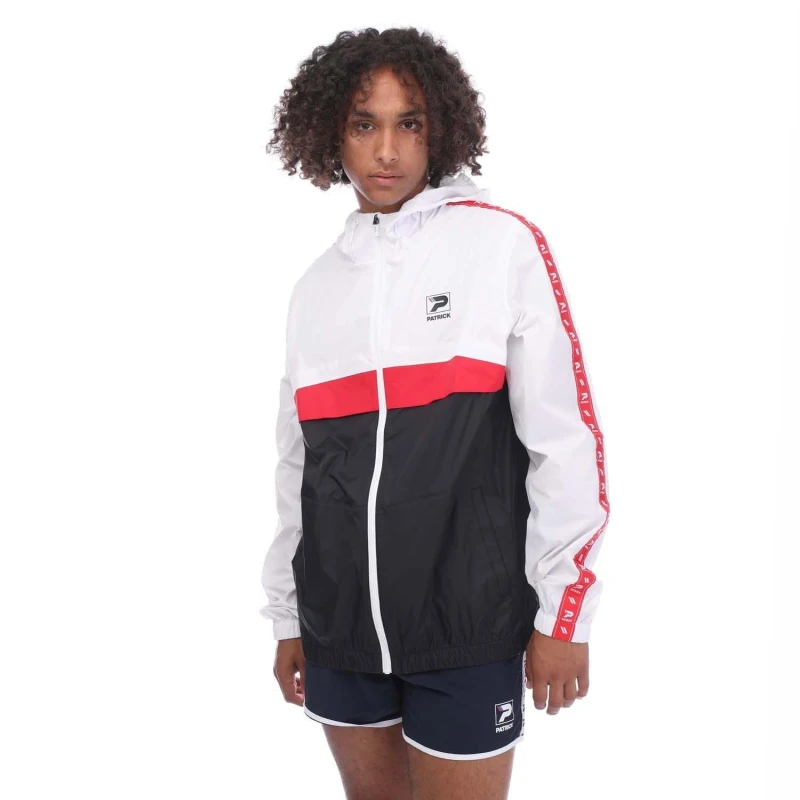 Image of Patrick Carolus Windbreaker - White White XS