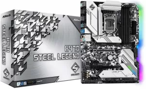 Image of ASRock H470 Steel Legend Intel Socket LGA1200 H5 Motherboard