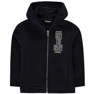 Image of Diesel Long Sleeve Sweatshirt - Dark Sky