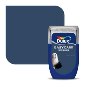 Image of Dulux Easycare Bathroom Sapphire Salute Soft Sheen Emulsion Paint 30ml