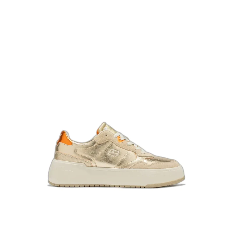 Image of D.Franklin Trainers D.Franklin Court Basic Snake Beige Unisex 36