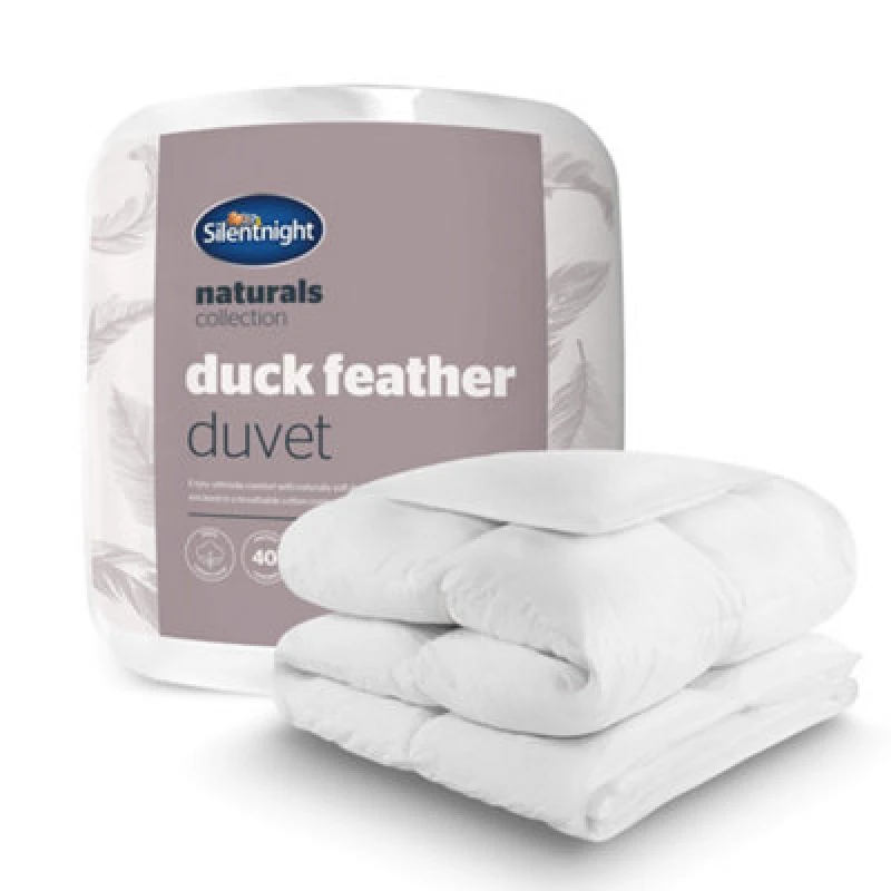 Image of Silentnight Duck Feather 10.5 Tog Duvet - Super King