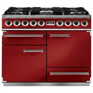 Image of Falcon F1092DXDFRD-NM 87030 1092 de luxe df cherry red nickel