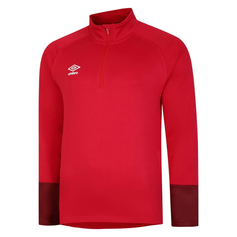 Image of Umbro Umbro Men Total Training Track Jacket in Crimson Size: Small Crimson S Male 5063425873791