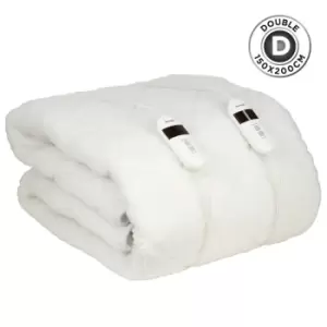 Image of Russell Hobbs RHEDB8002 Sherpa Fleece Electric Blanket Double