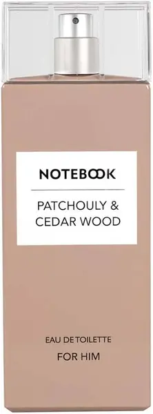 Image of Notebook Patchouli & Cedarwood Eau de Toilette For Him 100ml