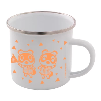 Image of Timmy & Tommy Enamel Mug - Animal Crossing: New Horizons Pastel Collection