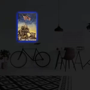 Image of ABD-002 Multicolor Decorative LED Lighted Canvas Painting