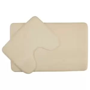 Image of Premier Housewares Soak Bath Mat Set - White