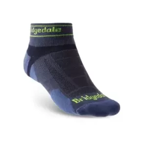 Image of Brigdedale TRAIL RUN Ultralight T2 Merino Sport Low Mens - Medium Blue