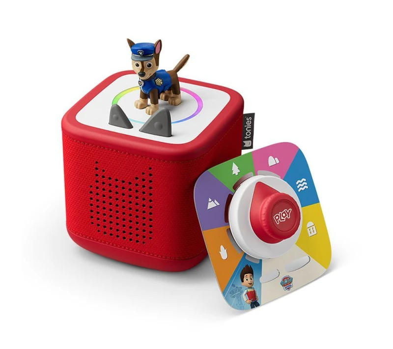 Image of TONIES Toniebox 2 Paw Patrol Chase Play Set - Sunset Red 4251192172280