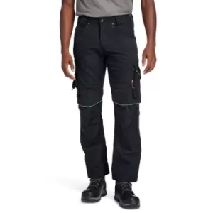 Image of Mens Timberland Pro Interax Work Trousers Black, Size 36xREG