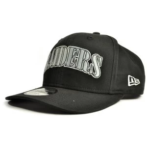 Image of New Era Pre Curved Raiders Cap Black