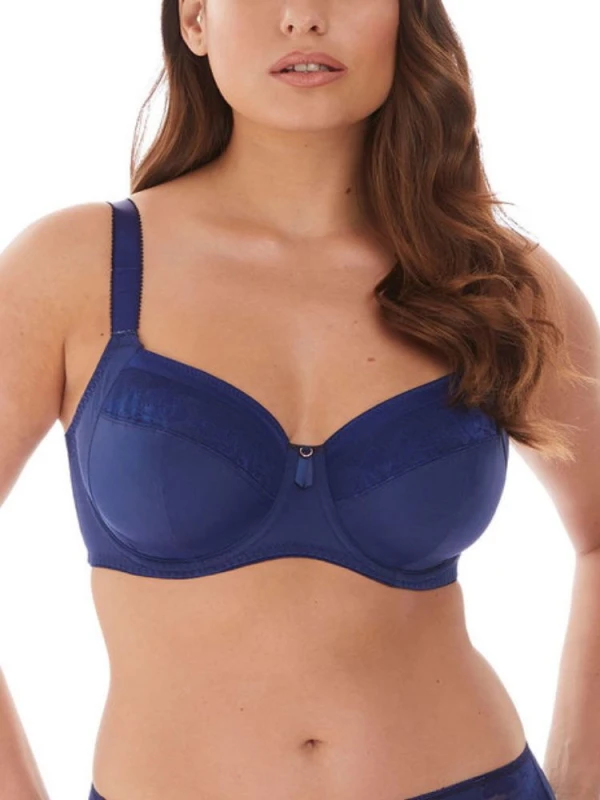 Image of Fantasie Womens Illusion Bra in Blue Size: 34D Blue Female 34D