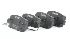 Image of Bosch Brake pad set RENAULT,NISSAN,SUZUKI 0 986 494 090 440608H385,44060EG00J,44060EG085 D4060EG50C,440608H385,44060AL585,44060AL586,44060AL588