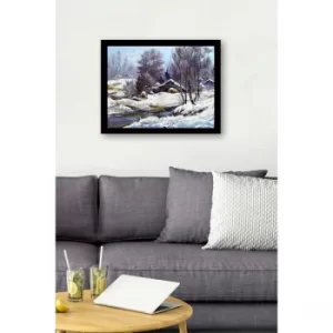 Image of SC0574 Multicolor Decorative Framed MDF Painting