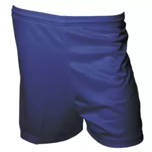 Image of Precision Childrens/Kids Micro-Stripe Football Shorts (XS) (Navy)