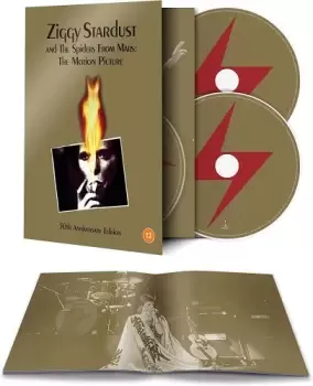 Image of David Bowie Ziggy Stardust And The Spiders From Mars: The Original Motion Picture Soundtrack - 2CD+Bluray 2023 UK 3-CD set 5054197532306