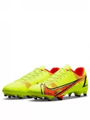 Image of Nike Mens Mercurial Vapor 14 Academy Firm Ground Football Boot, Red, Size 7, Men