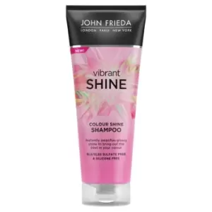 Image of John Frieda Vibrant Shine Weightless Colour Shampoo, 250ml