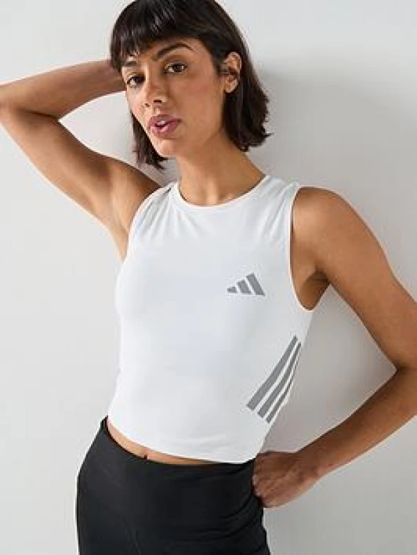 Image of Womens tank top adidas 365 Climacool Iconic Blanc Female M