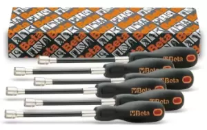 Image of Beta Tools 943 FL/S6 6pc Flexible Hexagon Nut Spinner Set (Handles) 009430320