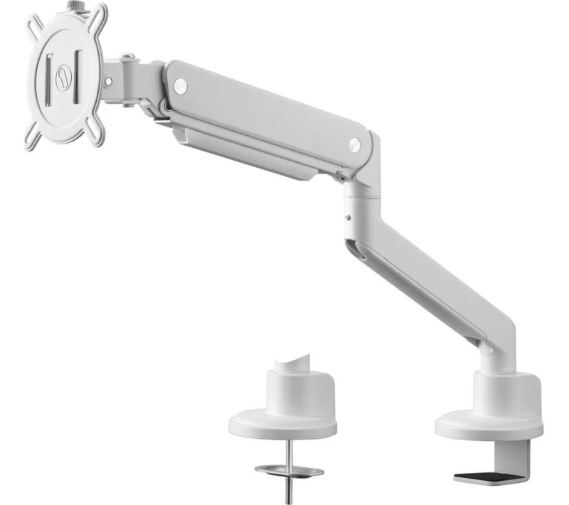 Image of ONE FOR ALL DM4120 Full Motion 13-35" Monitor Desk Mount - White 8716184077654