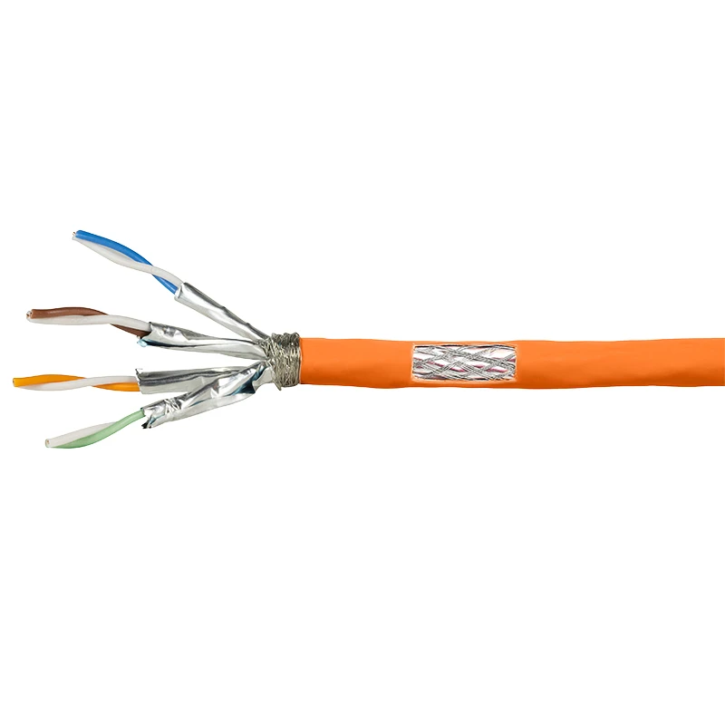Image of LogiLink CPV0062 networking cable Orange 500 m Cat7 S/FTP (S-STP)