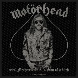 Image of Motorhead - 49% Motherfucker Standard Patch