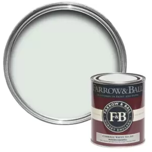 Image of Farrow & Ball Modern Eggshell Paint Cabbage White - 750ml