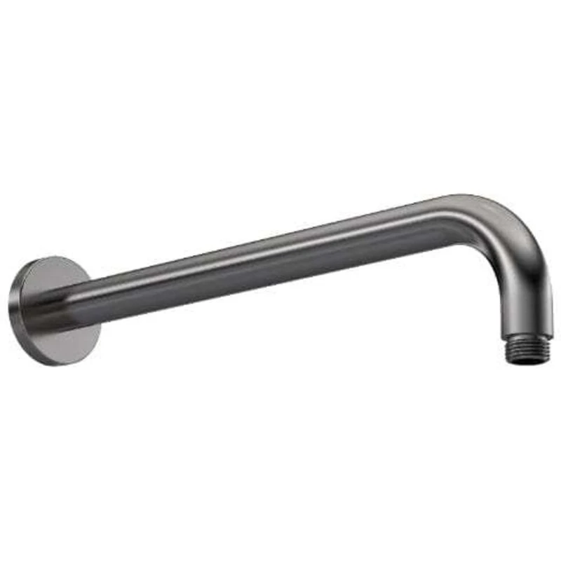 Image of NUIE Nuie - Round Wall Mounted Shower Arm 335mm Length - Brushed Pewter ARM701