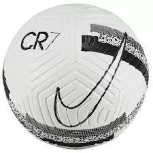 Image of Nike Youth Cr7 Strike Football - White/Black