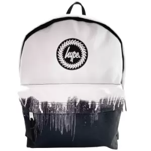 Image of Hype Mono Drips 12L Backpack - Black and White