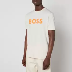 Image of BOSS Orange Thinking 1 Cotton-Jersey T-Shirt - XL
