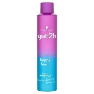 Image of Schwarzkopf got2b Happy Hour 24 Hour Hairspray 300ml