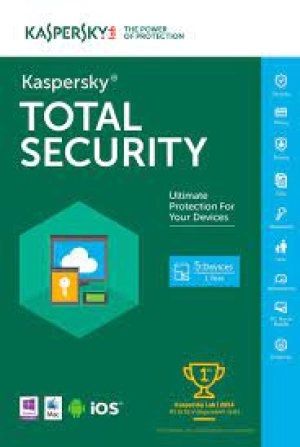 Image of Kaspersky Total Security 2021 12 Months 5 Devices