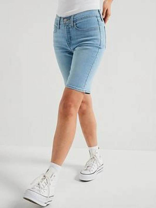 Image of Levis Shaping Bermuda Shorts Double Duty Women W26;W30