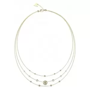 Image of Ladies Perfect Illusion Gold Necklace UBN03376YG